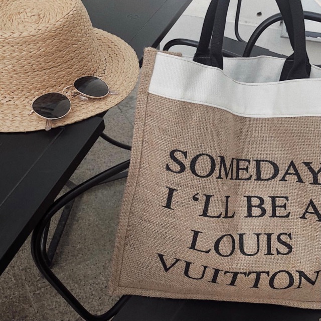 Túi cói du lịch Someday