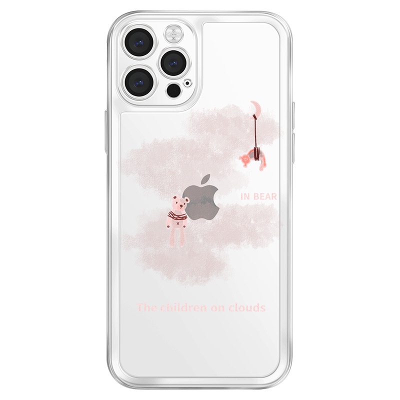 Ốp lưng iphone Tpu Trong Suốt Thời Trang Cho Iphone 7 Xs Max Xr 6s 8 7plus 11 Pro 12 Pro Max 11 Pro