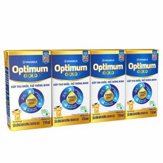 Sữa bột pha sẵn Optimum Gold 100ml (vỉ 4 hộp)