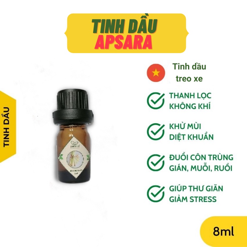 [X30] Tinh dầu thơm trầm hương, vani, cà phê …20 mùi tùy chọn lọ 5ml khử mùi xe ô tô TATIZA01