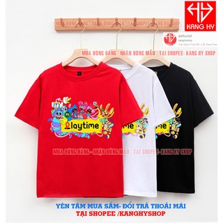 Áo Thun Poppy Playtime Huggy Wuggy 3 Màu cho bé trai bé gái cực Thích F307