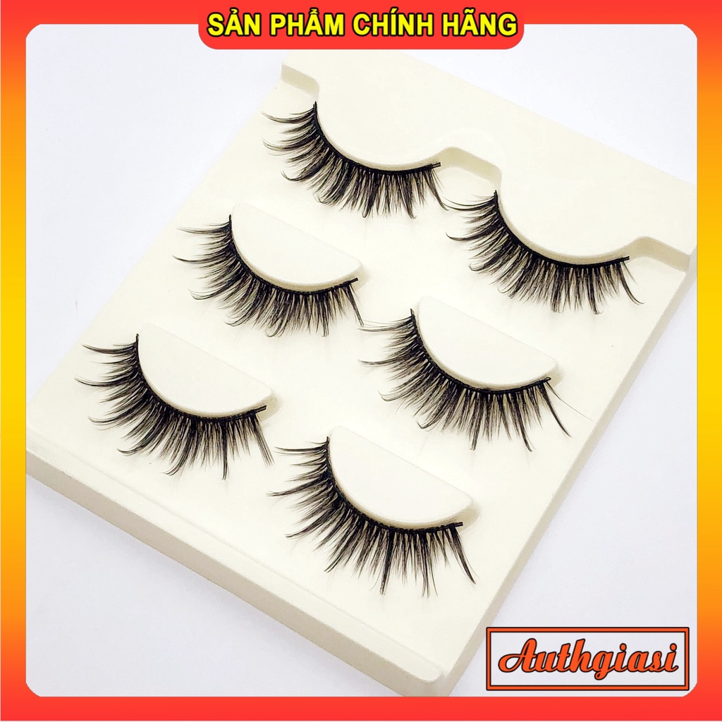 Sỉ Mi giả lông chồn 3D 3 đôi Fashion Eyelashes siêu tự nhiên mềm mỏng mịn MÃ SIÊU HOT HIT 3D 002