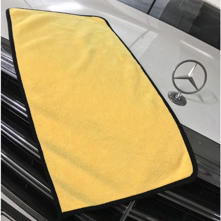 Khăn lau ô tô xe hơi 2 lớp chất vải mềm mịn