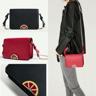 Túi đeo chéo Zara mini bag with fruit