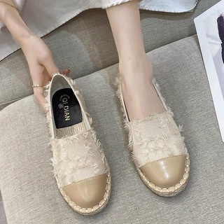 [ ODER ] Giày bệt đế cói da mềm BIGSIZE (35-43)