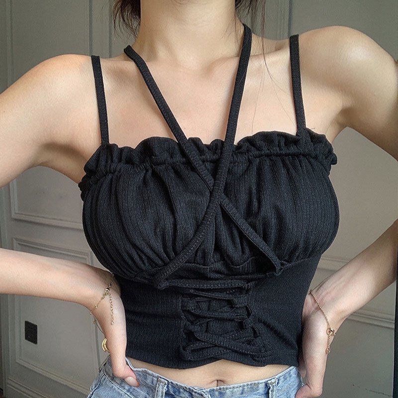 Áo YEYA hai dây mỏng ngọt ngào cho nữ