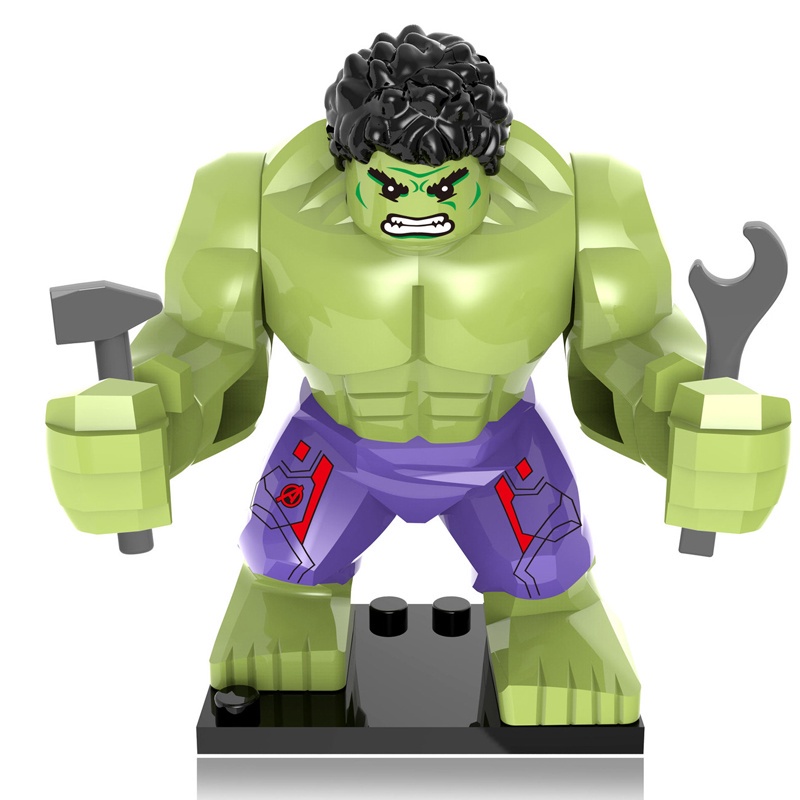 Mô hình đồ chơi nhân vật siêu anh hùng Marvel Hulk dành cho trẻ XH160 XH161 XH654