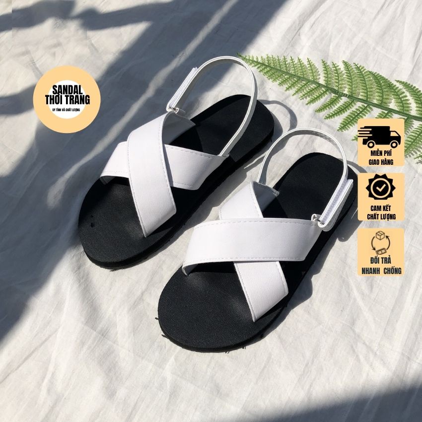 Giày sandal quai chéo A9, Dép quai hậu đi học sỏ ngón [ẢNH THẬT 100%] full size 30-44 nam nữ SANDALTHOITRANG