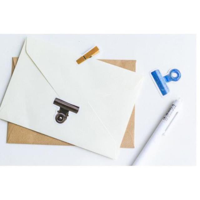 Bộ 45 Sticker Kẹp Ghim Trang Trí Sách E56