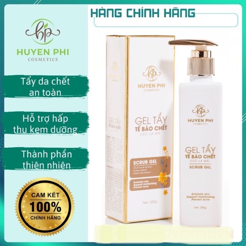 Tẩy Tế Bào Chết Huyền Phi - Tẩy Da Chết An Toàn, Thành Phần Thiên Nhiên