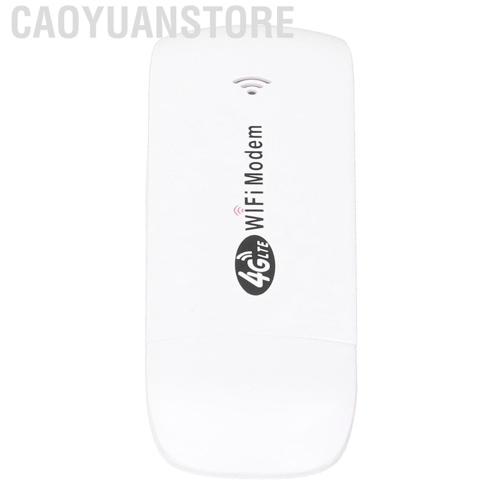 Caoyuanstore WiFi Modem Dongle 4G LTE TDD FDD GSM Car Wifi Mini Wireless Router with SIM Card Slot