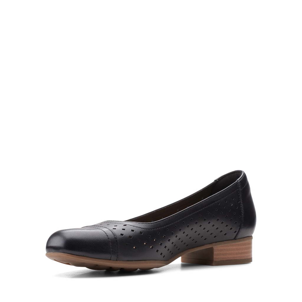 Giày Cao Gót Nữ CLARKS Juliet Cedar màu đen