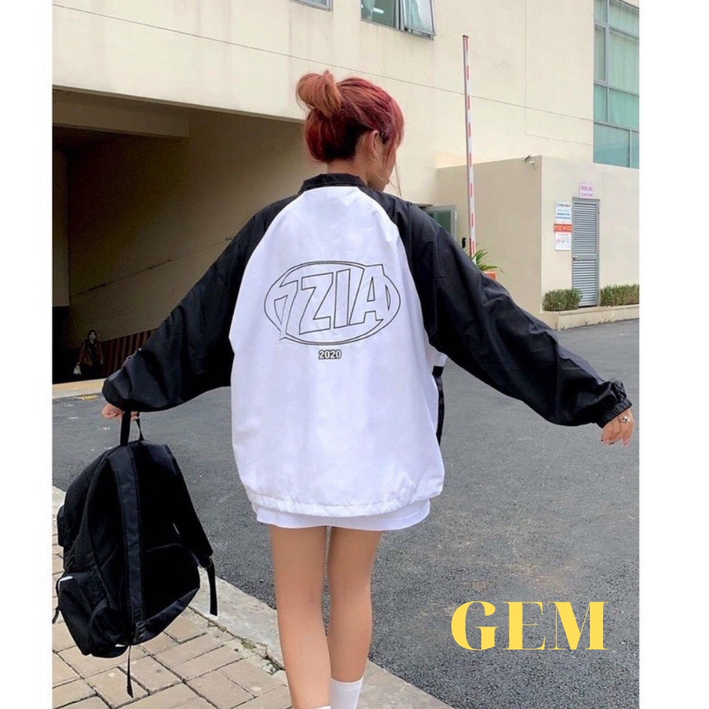 Áo khoác Dù 7ZIA Nam Nữ Unisex Fomr Rộng Thời Trang Giá Rẻ Gem