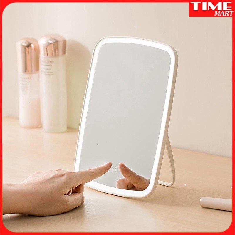 Gương trang điểm Xiaomi. Gương trang điểm có đèn LED [TIME_MART siêu thị tiện ích]