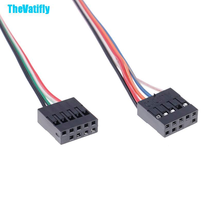 Dây Cáp Âm Thanh Usb 2.0 + 3.0 70cm Thay Thế Chuyên Dụng Cho Máy Tính