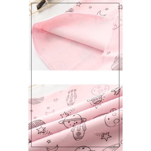 Khăn ống cotton hoạ tiết quàng cổ giữ ấm cho bé trai bé gái