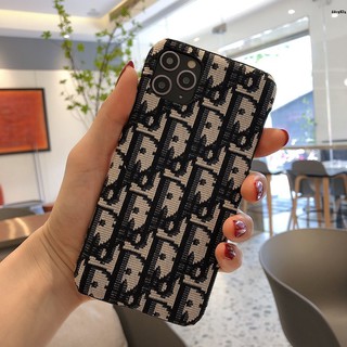 Dior DIOR Ốp điện thoại thêu họa tiết phong cách Châu Âu dành cho Apple X 1one7 11pr