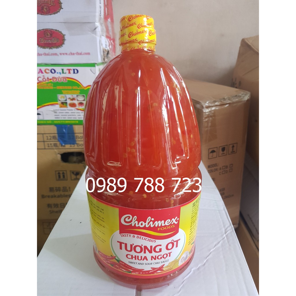 Tương ớt/ Tương cà/ Tương ớt chua ngọt Cholimex can 2.1kg