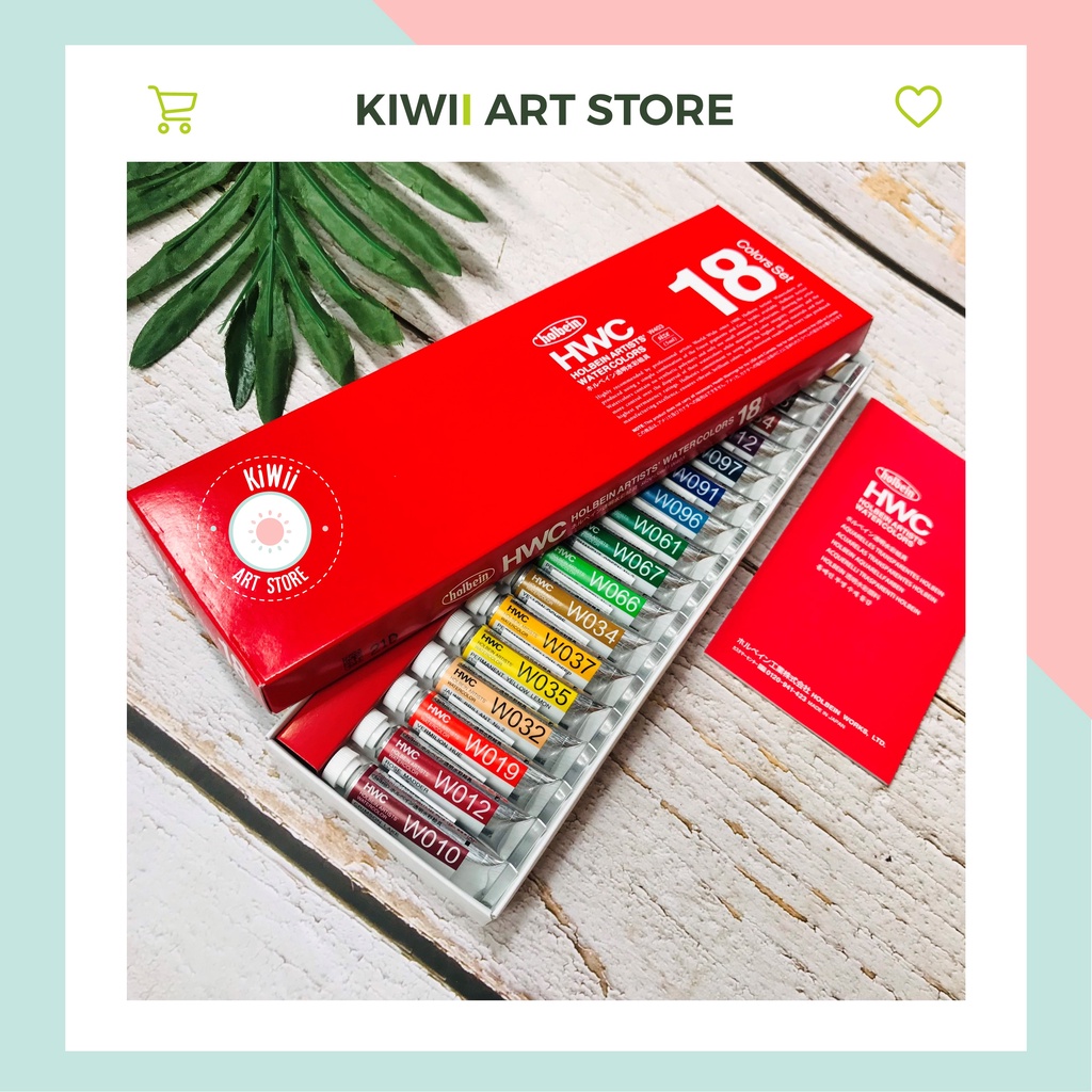 Màu nước Holbein Watercolor Artist - Set tube 5ml