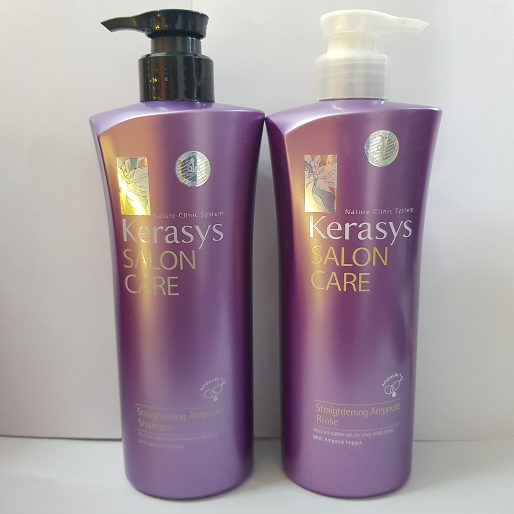 Dầu Xả Kerasys Salon Care Hàn Quốc chai lùn 600ml