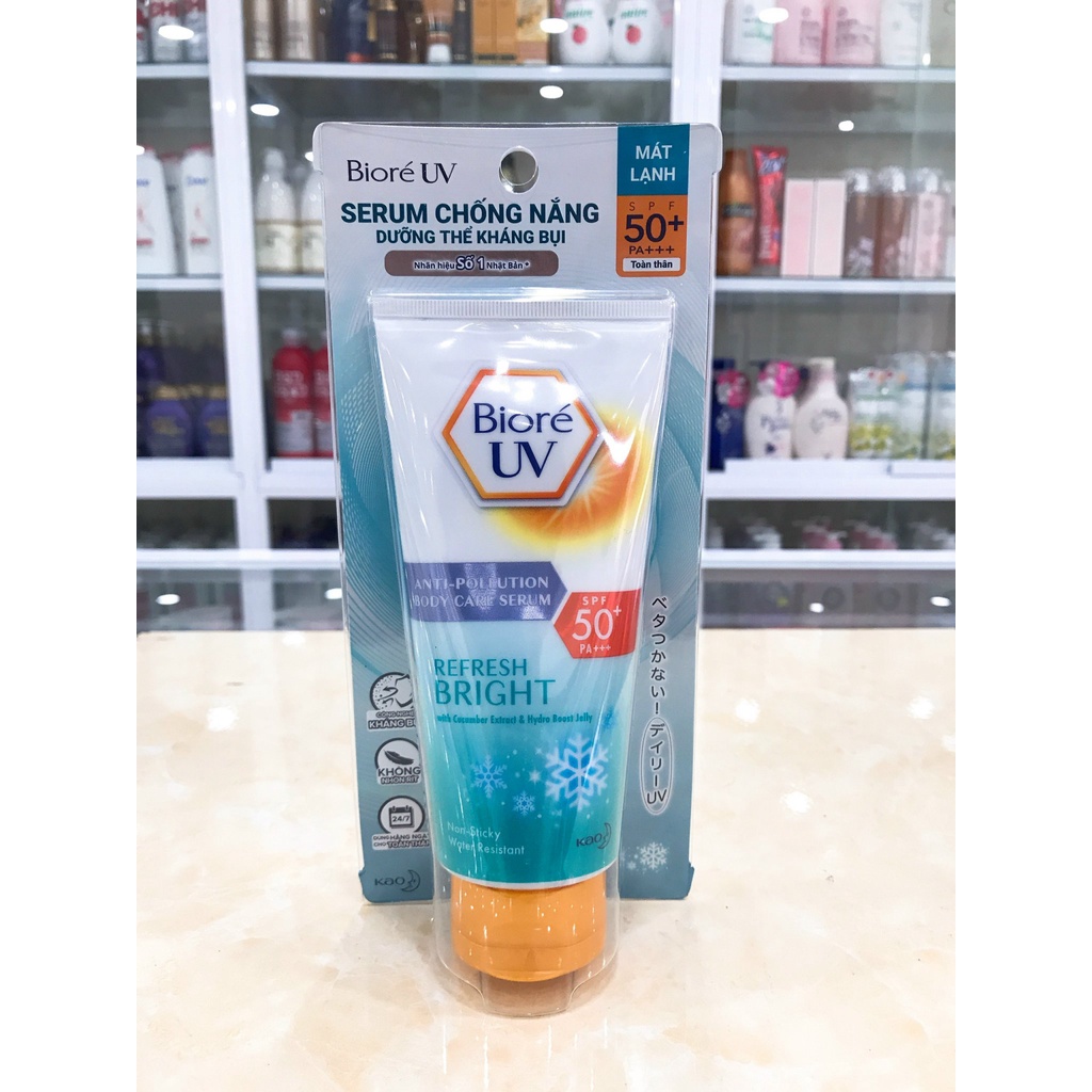 Serum Chống Nắng Body Làm Sáng Da Biore SPF50/PA+++ Chính Hãng Công Ty 150ml