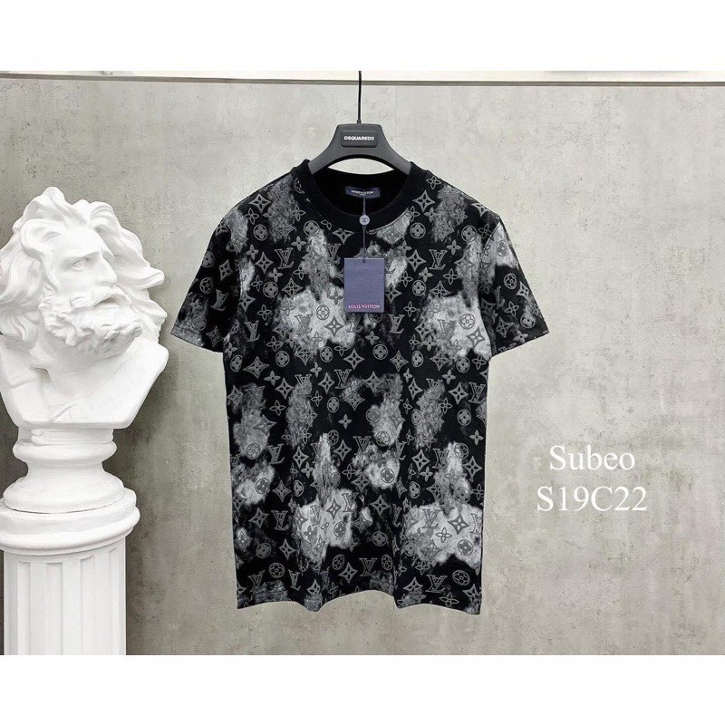 Áo Phông Nam LV Hoạ Tiết Nổi Vải Cotton Mát Mịn - Áo Phông LV Nam Nữ Cao Cấp [ KaKy Store ] | BigBuy360 - bigbuy360.vn