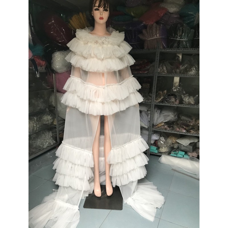 áo choàng chụp bầu, chụp concept