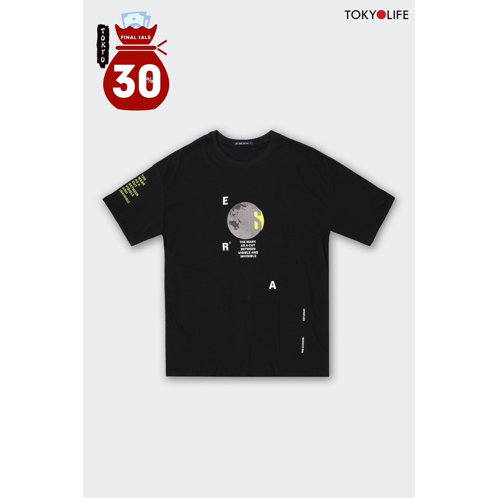 Áo T-Shirt Nam cổ tròn TOKYOLIFE E7TSH014I