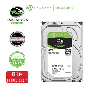 Ổ cứng HDD 3.5" PC SEAGATE BarraCuda 8TB SATA 5400RPM_ST8000DM004