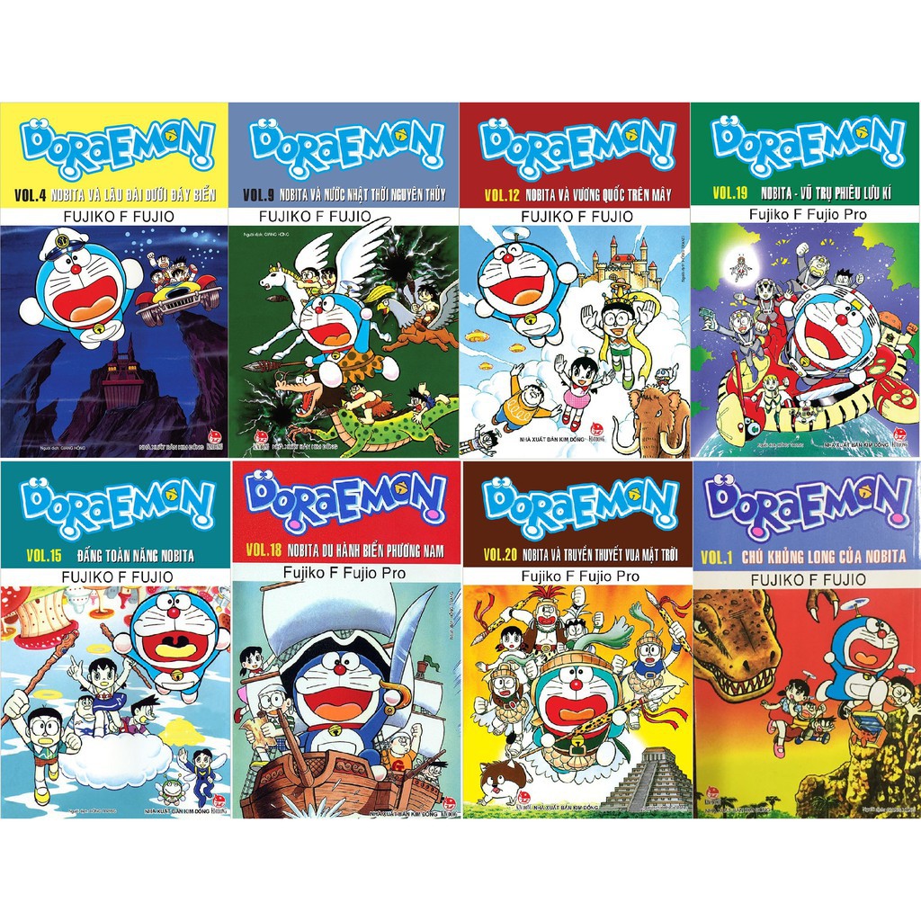 Truyện tranh - Doraemon truyện dài tập 1 đến tập 10