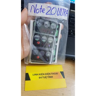 Kính camera sau Samsung Note 20 ultra đen