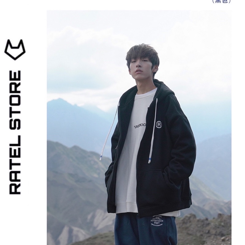 Áo Khoác Local Brand Jacket Hoodie Zip Nỉ Thu Đông Nam Nữ &quot; Chữ R &quot; Unisex Form Rộng