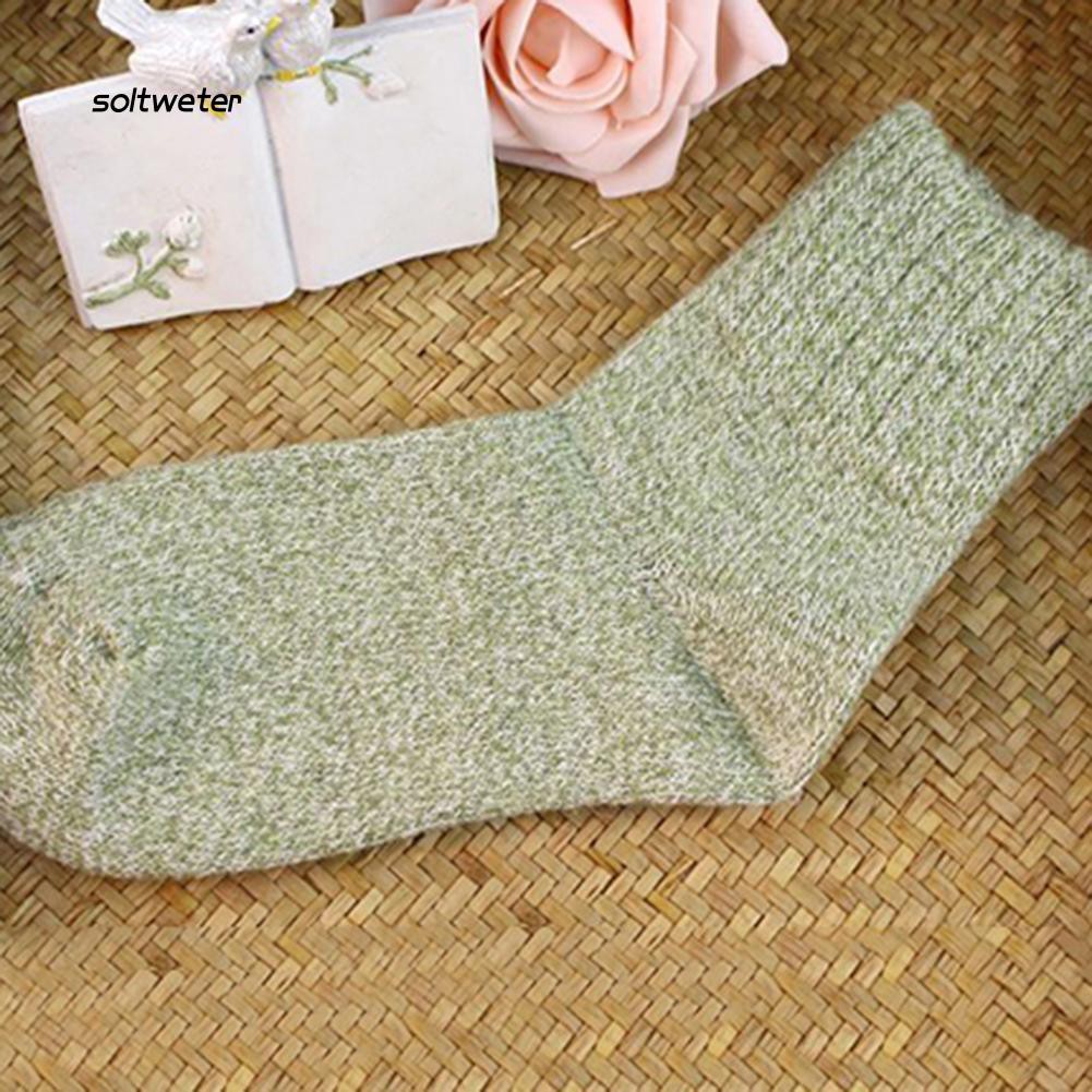 Bộ 5 đôi với vải sợi len ấm áp mùa đông dành cho nữ