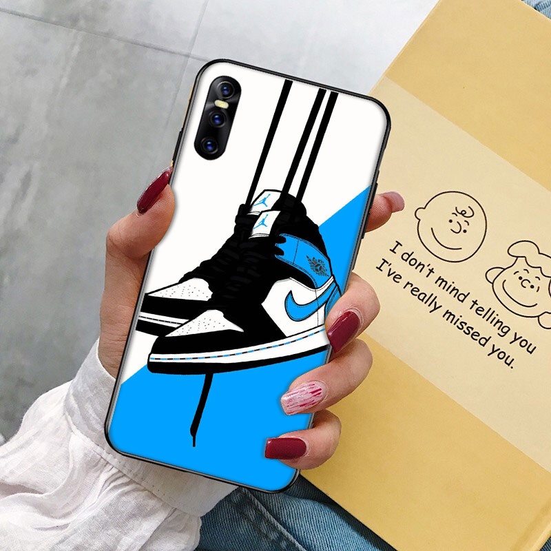 Ốp điện thoại silicon TPU mềm in logo Nike thời trang cho Xiaomi Redmi 9A 9C 9T Note 10 9 Pro Max 9S 9