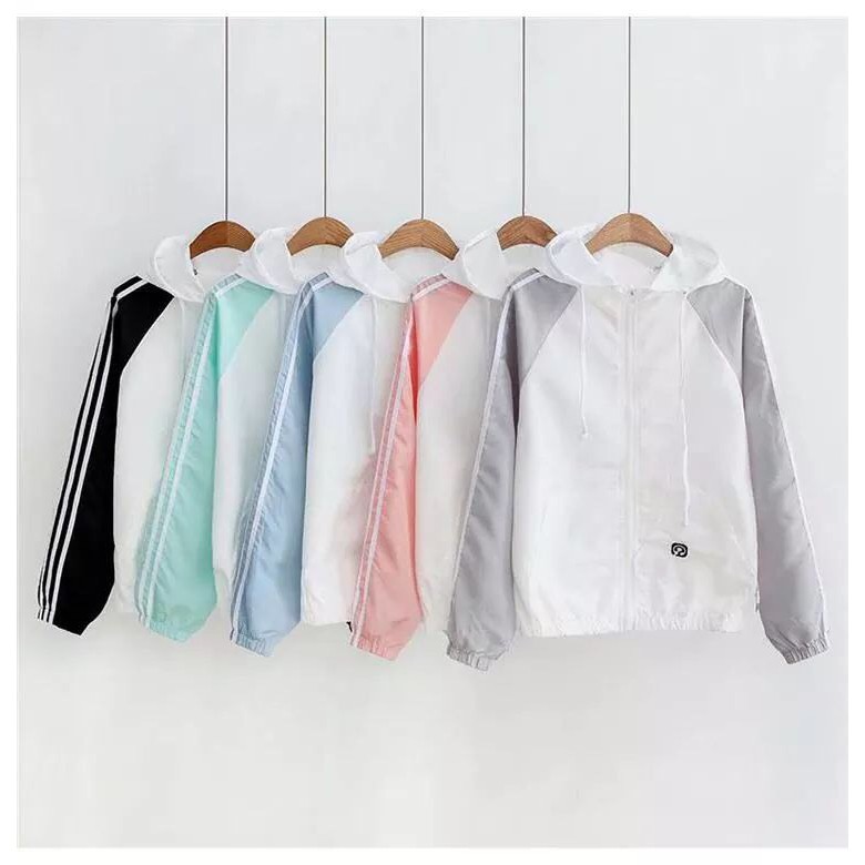 Áo khoác dù nữ chống nắng cao cấp