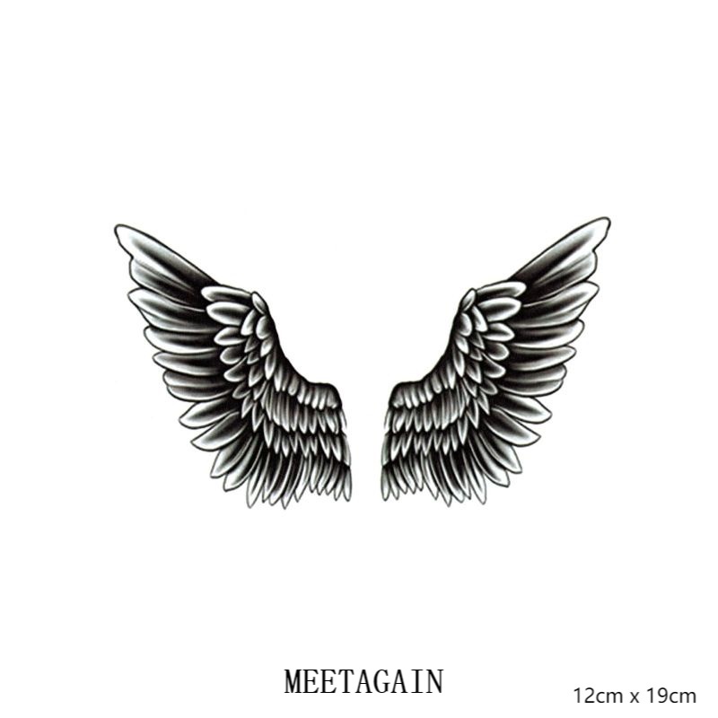 Hình xăm dán tạm thời chống thấm nước cao cấp 12cm x 19cm 15 ngày Xl-001