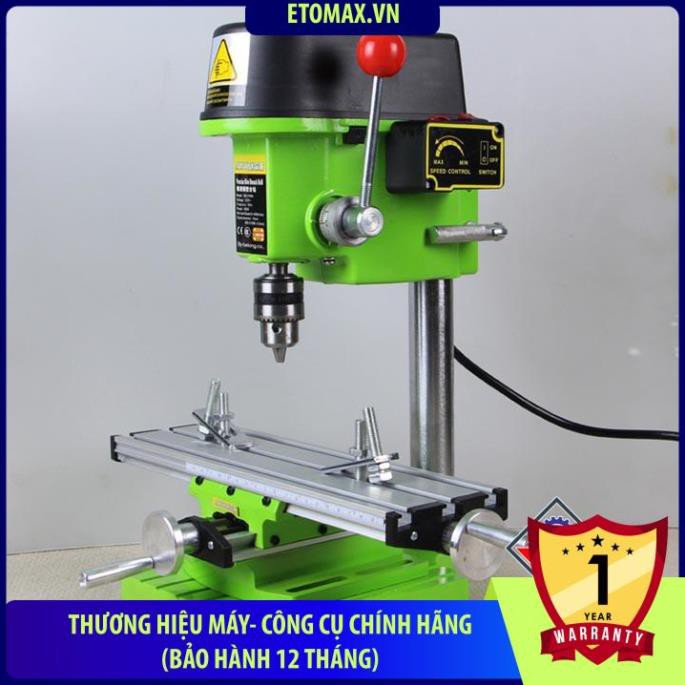 Máy khoan bàn miniQ 480W BG-5159A, Chính hãng MiniQ, Điều chỉnh tốc độ 6 cấp