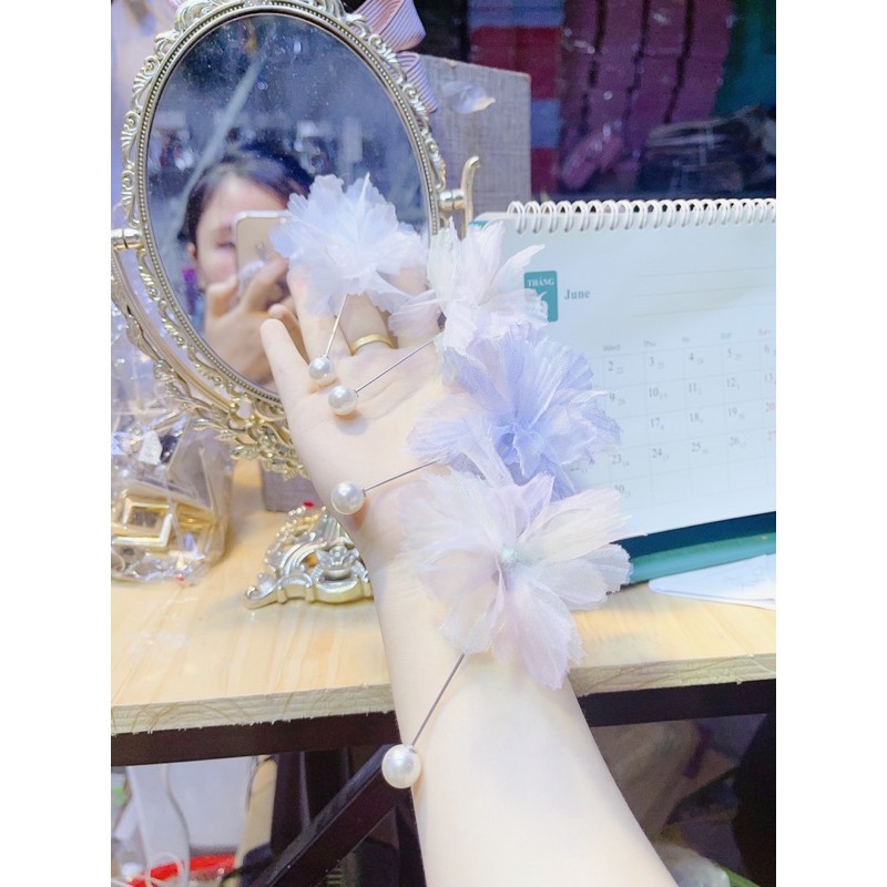 Tag hoa cài áo hàng Quảng Châu cực đẹp (5 mẫu)