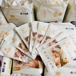 Miếng dùng thử - Bỉm Yiying [Hơi thở bông] - Bỉm quần/ bỉm dán - S72/ M60/ L52/ XL44