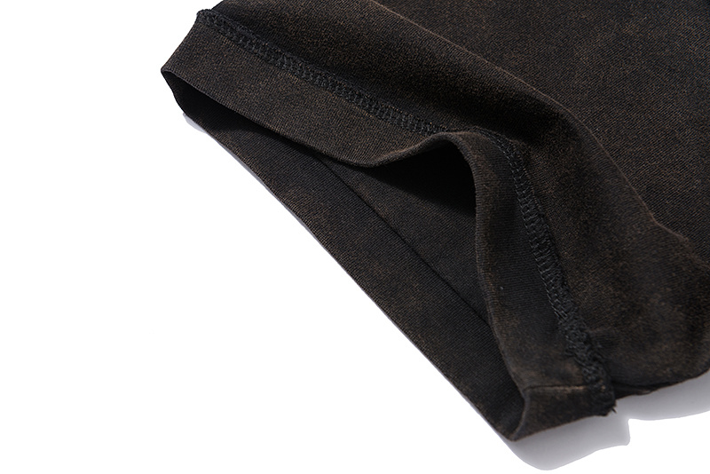 Áo Thun Tay Ngắn Cổ Tròn Dáng Rộng Chất Liệu Cotton Dày Dặn Thời Trang Cho Nam Và Nữ # 1803