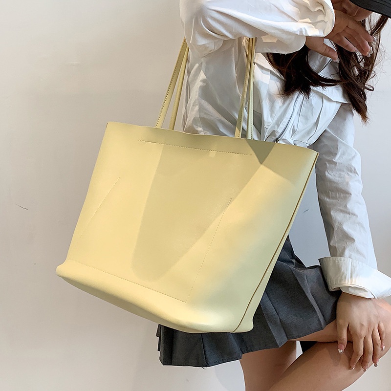 Túi Đeo Vai Cỡ Lớn Thiết Kế Đơn Giản Thời Trang Cho Nữ