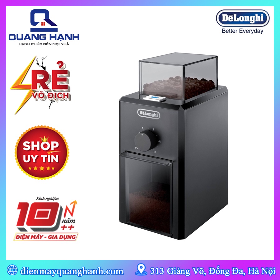 Máy xay cà phê Delonghi KG79 (Đen) Hãng phân phối