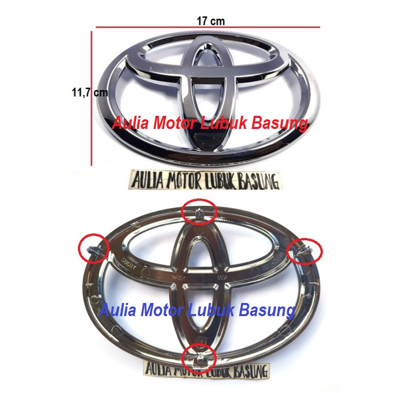 Logo Trang Trí Xe Hơi Toyota 17 Innova Reborn Crysta Venturer 2015 2016 2017 2018 2019 2020