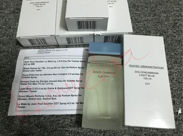 💥 Nước hoa nữ Light Blue - Dolce DG