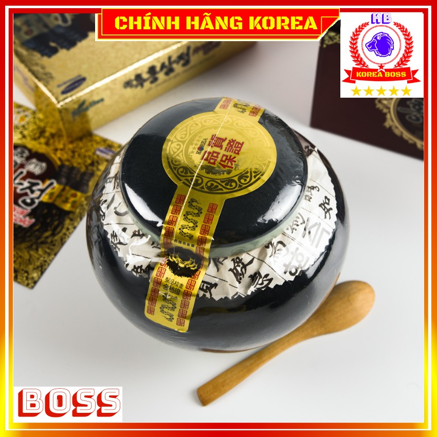 Cao Hắc Sâm Hàn Quốc, Cao Sâm Hàn Quốc Kanghwa Hũ 1kg, Korea Boss