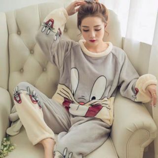 [ Order ] BỘ NGỦ NỈ BÔNG SIÊU ẤM HỌA TIẾT ĐÁNG YÊU