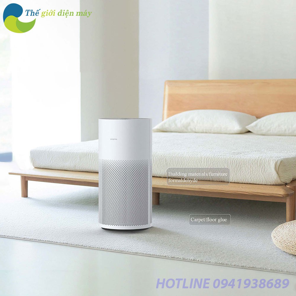 [Mã ELHA22 giảm 5% đơn 300K] Máy lọc không khí Xiaomi Smartmi Air Purifier - Bảo hành 12 tháng - Shop Thế Giới Điện Máy