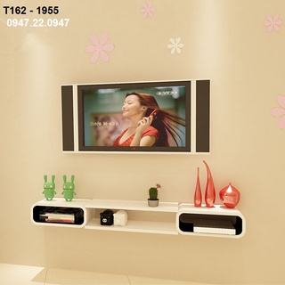 Xưởng sản xuất kệ tivi giá rẻ gỗ lõi xanh chống ẩm cao cấp T03 + TẶNG 10 hình tròn gỗ 3D dễ thương