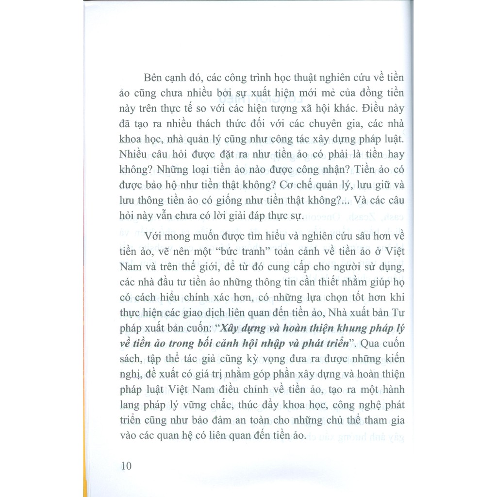 Sách - Xây dựng và hoàn thiện khung pháp lý về tiền ảo | BigBuy360 - bigbuy360.vn