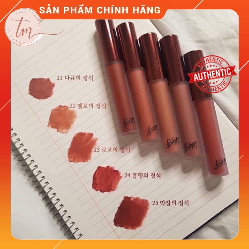 Son KeChính m Lì BBIA Last Velvet Lip Tint Version 8 (BBIA 35-BBIA 38 25 )